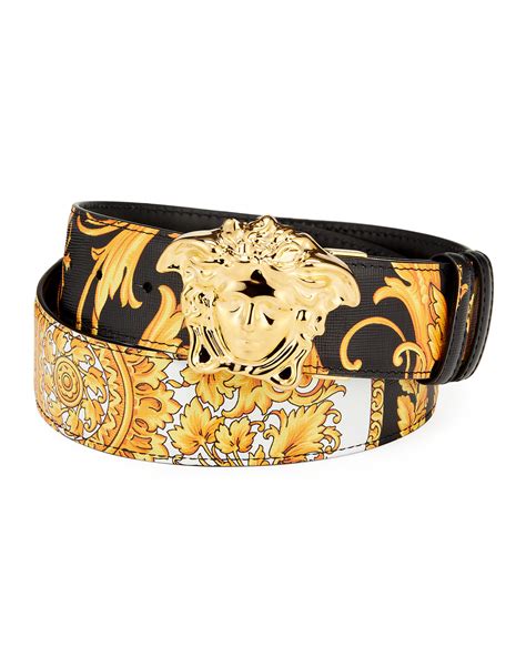 versace belt men blue|Versace men's belts on clearance.